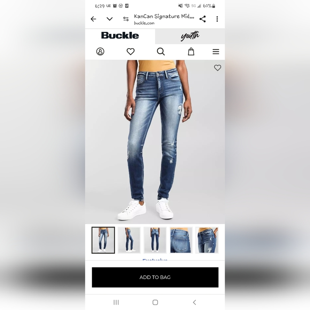 Kancan skinny jeans 24x30